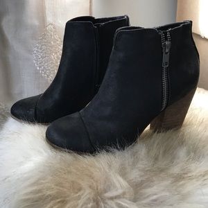 Carlos Santana Black Booties